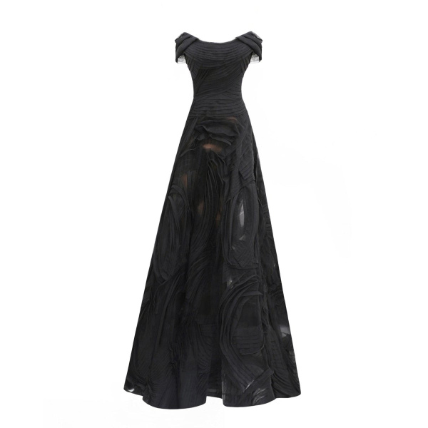 Gemy Maalouf Off-The-shoulders Tulle Gown