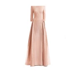 Gemy Maalouf Ombré Off-Shoulder Jacquard Dress