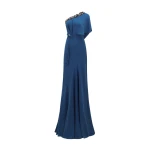 Gemy Maalouf One Shoulder Long Dress