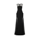 Gemy Maalouf Open-Back Dress with Structured Hips