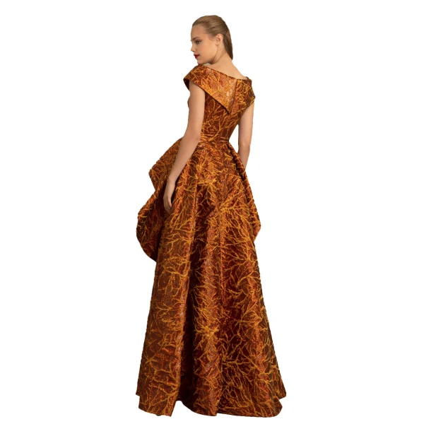 Gemy Maalouf Orange dress