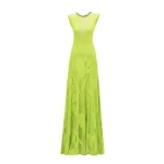 Gemy Maalouf Patterned Lace Dress