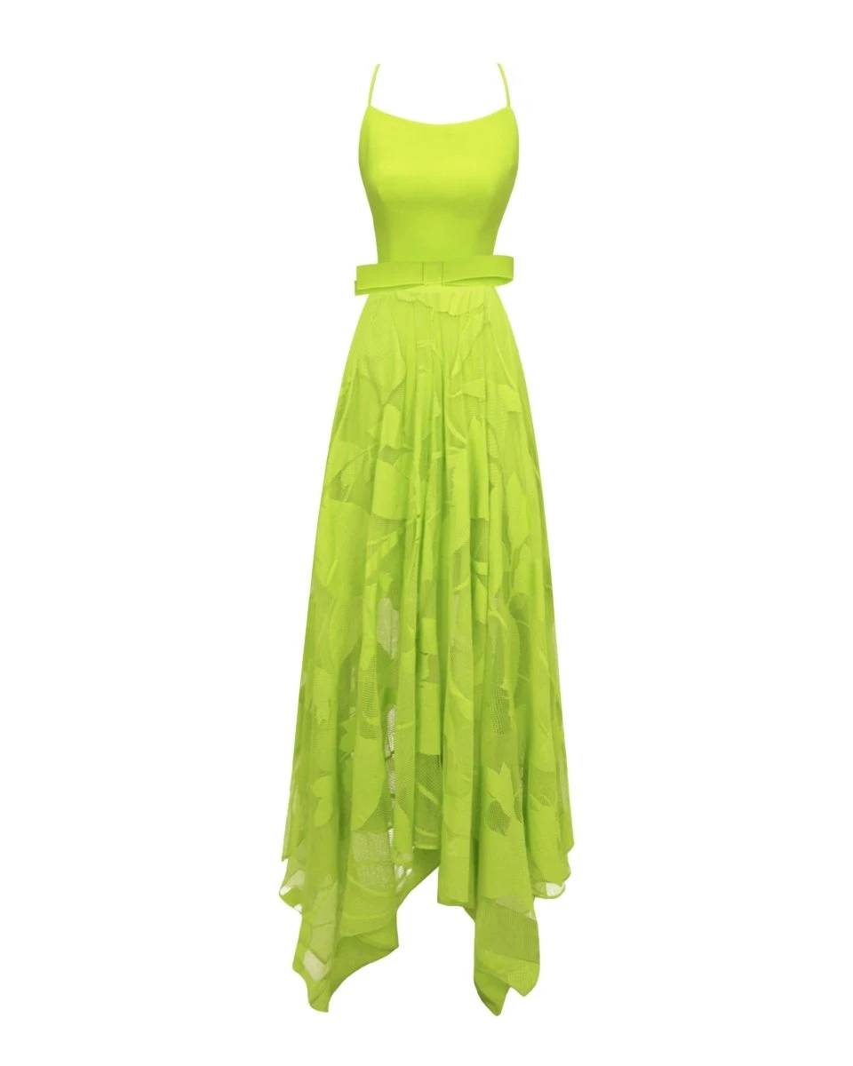 Gemy Maalouf Patterned Lace Midi Skirt Set Gemy Maalouf Patterned Lace Midi Skirt Set
