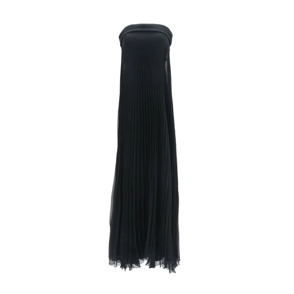 Gemy Maalouf Pleated Strapless Dress