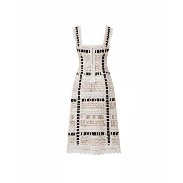 Gemy Maalouf Ribbon Detail Midi Dress