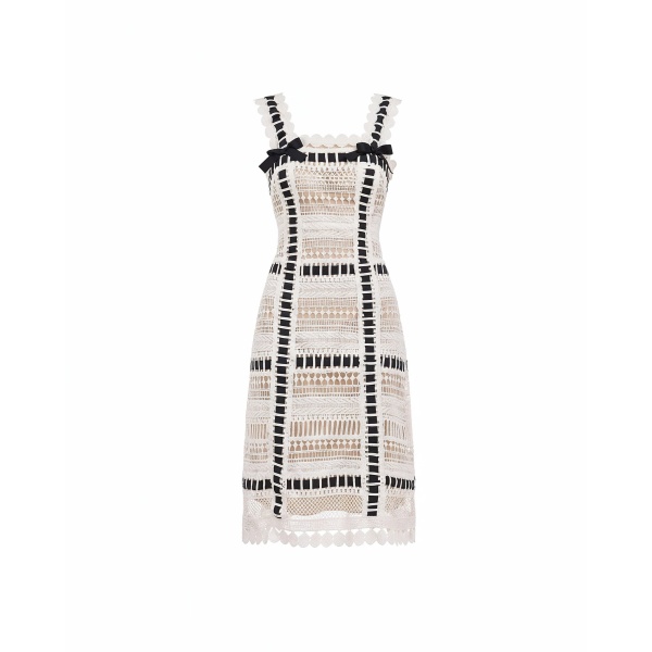 Gemy Maalouf Ribbon Detail Midi Dress
