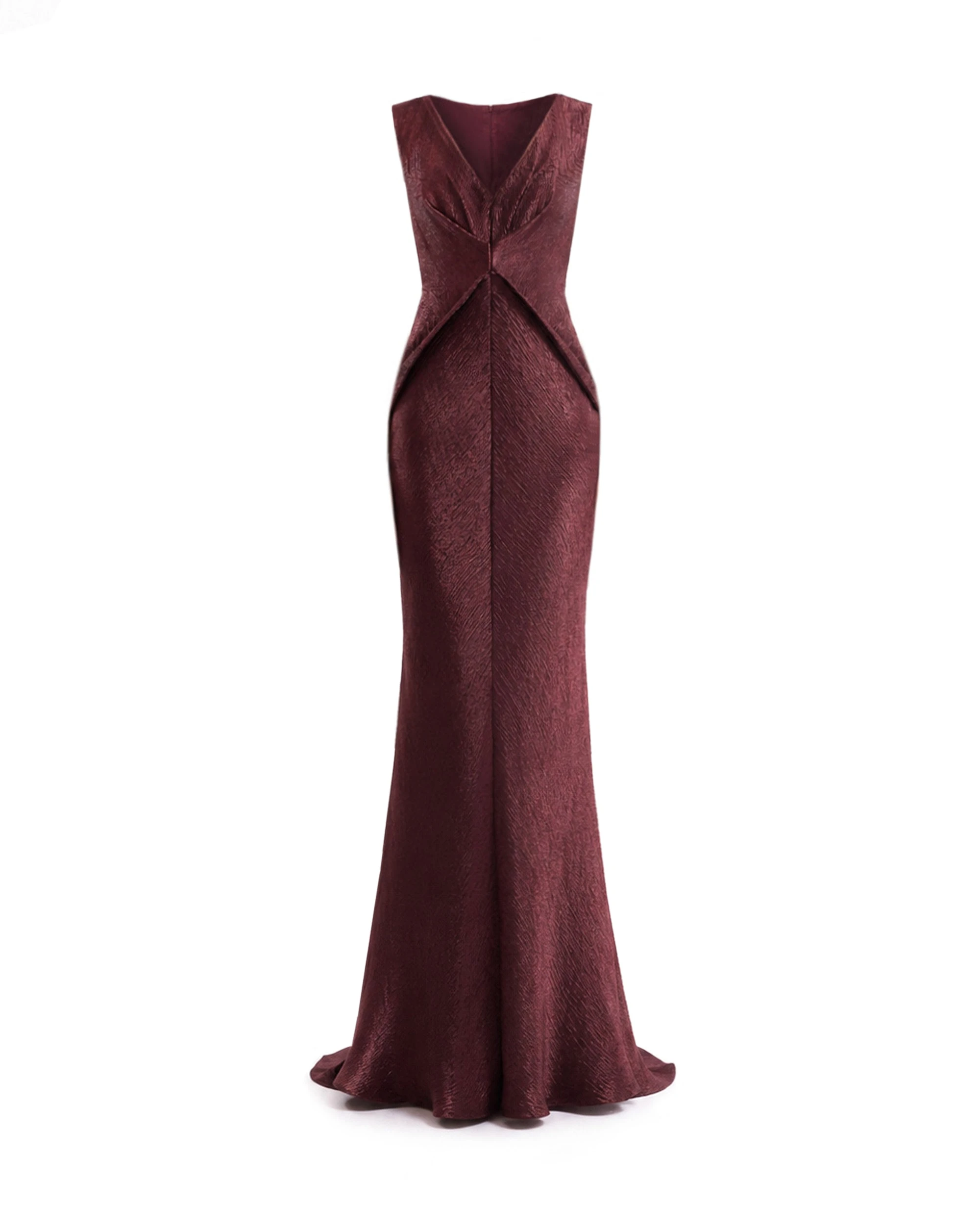 Gemy Maalouf Sculpted V-Neck Dress Gemy Maalouf Sculpted V-Neck Dress