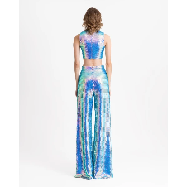 Gemy Maalouf Blue top