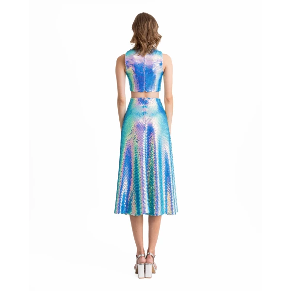 Gemy Maalouf Blue top