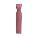 Gemy Maalouf Slim-Cut Dress with Cut-Outs