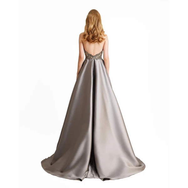 Gemy Maalouf Grey dress