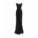 Gemy Maalouf Strapless Corset Dress