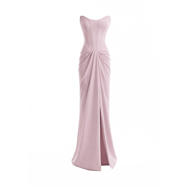 Gemy Maalouf Strapless Corset Dress