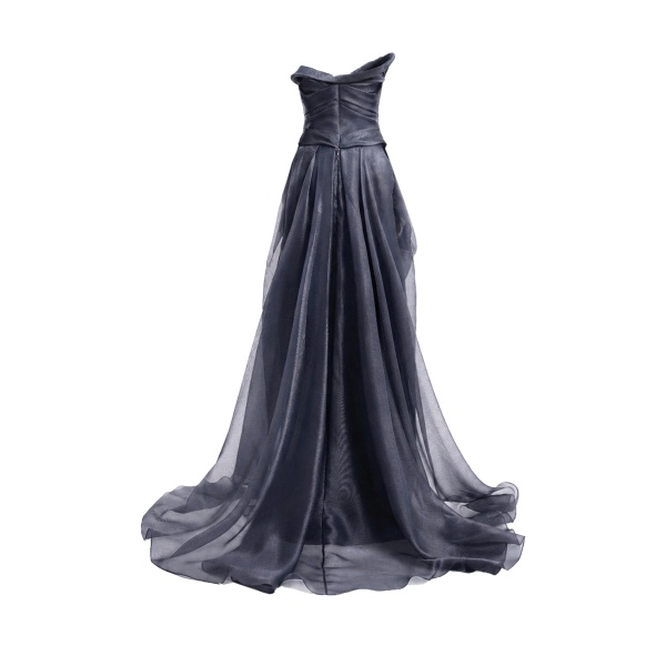 Gemy Maalouf Strapless Draped Dress