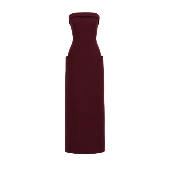 Gemy Maalouf Strapless Long Dress