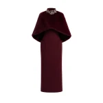 Gemy Maalouf Strapless Midi Dress with Bolero