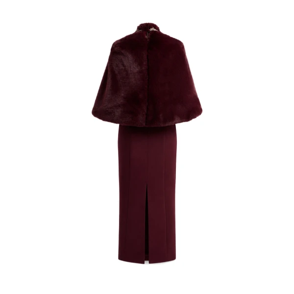 Gemy Maalouf Strapless Midi Dress with Bolero