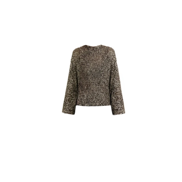 Gemy Maalouf Studded Top with Trousers