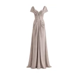 Gemy Maalouf Sweetheart Draped Long Dress