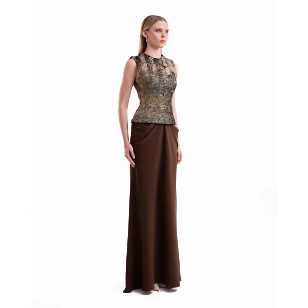 Gemy Maalouf Beige dress