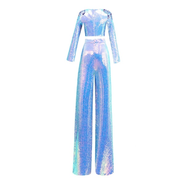Gemy Maalouf Top With Beaded Shoulders And Pants