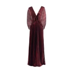 Gemy Maalouf V-Neck Batwing Dress