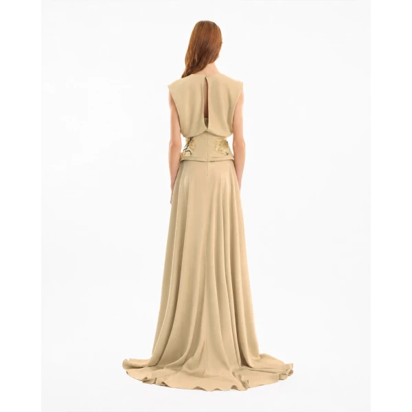 Gemy Maalouf Beige dress