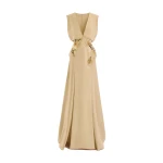 Gemy Maalouf V-Neck Beaded Dress