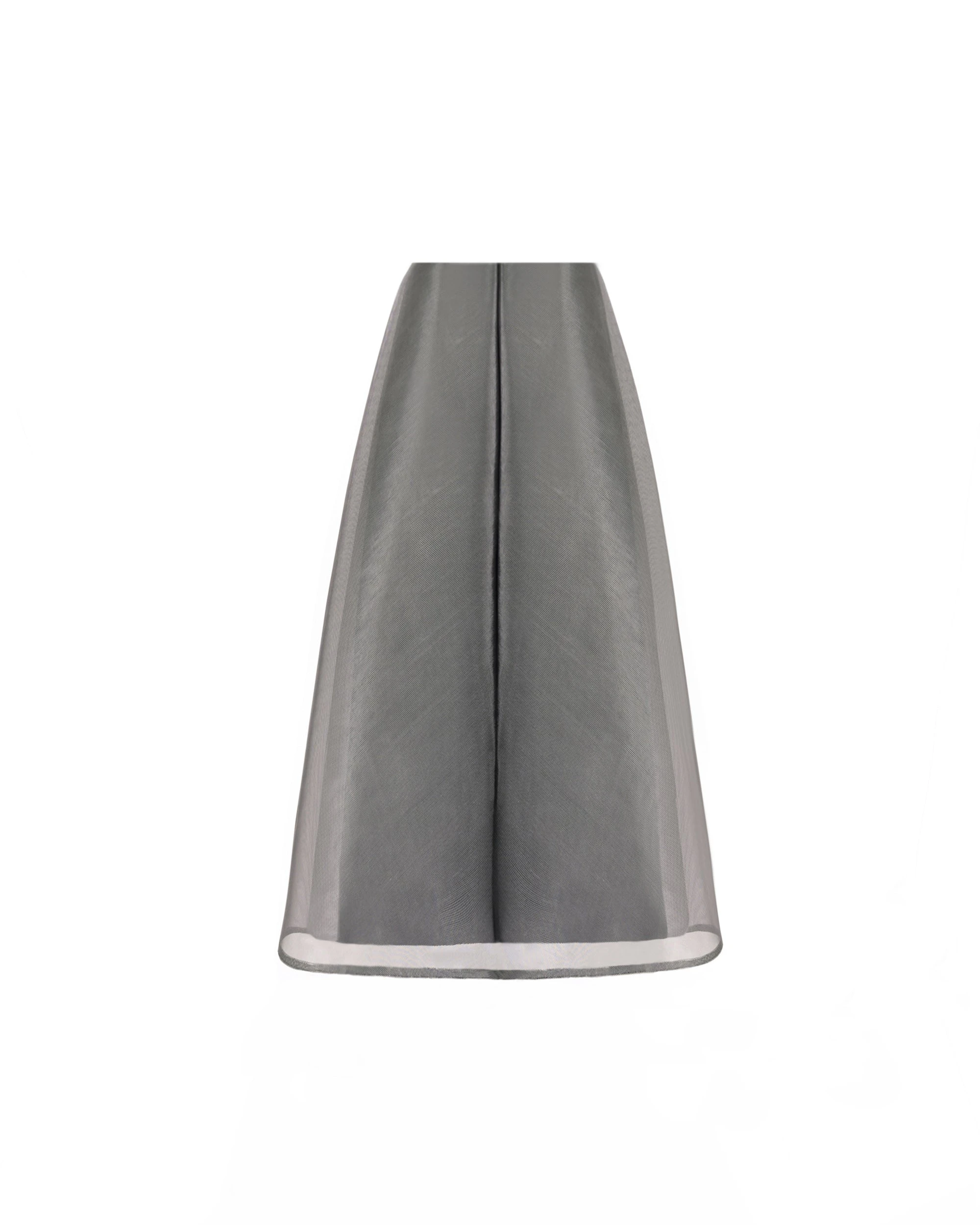 Gemy Maalouf V-Neck Puff Top with Metallic Skirt Gemy Maalouf V-Neck Puff Top with Metallic Skirt