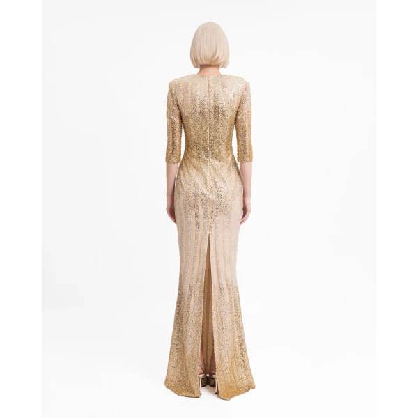 Gemy Maalouf Metallic dress