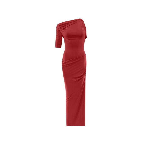 Jacquemus the drapeado dress