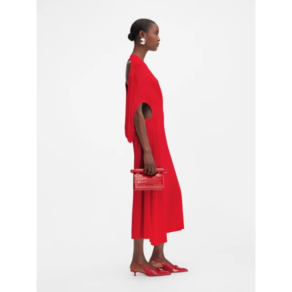 red the salerno dress