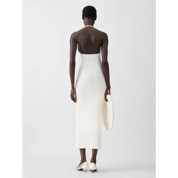 off-white the tablier knit dress