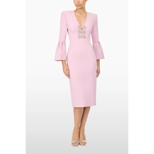 embellished evening gown