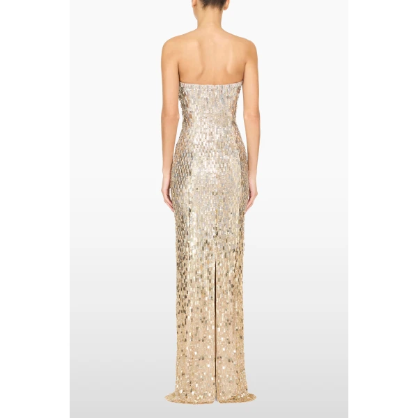 Jenny Packham Metallic dresses