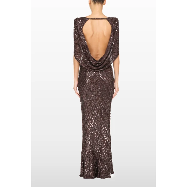 Jenny Packham Metallic dresses