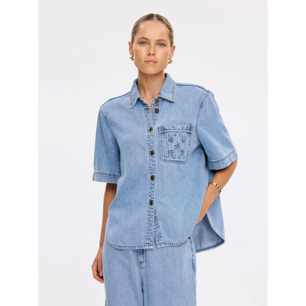 Ariana Denim Shirt