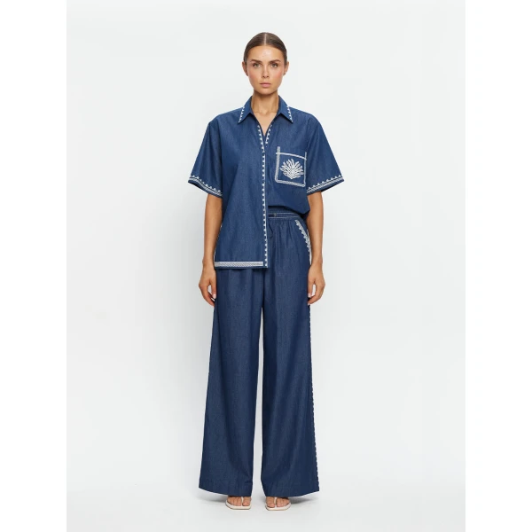 Emile Chambray Pant