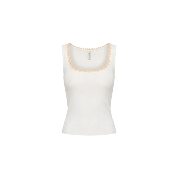 Esme Tank Top in Ivory