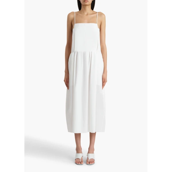 Adira Dress in Chalk