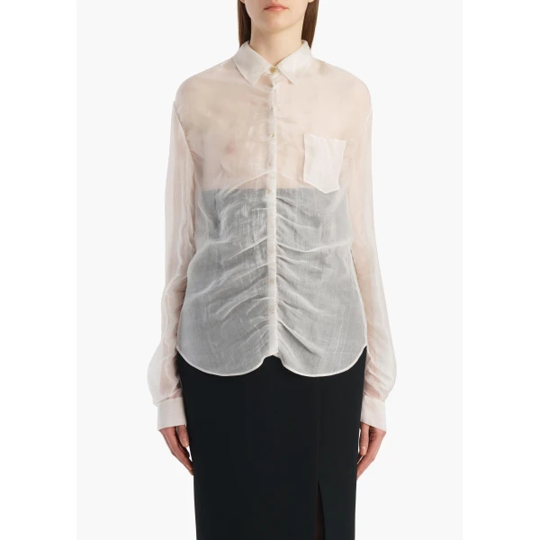 Allie Top in Chalk