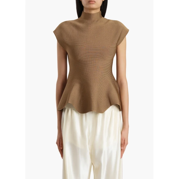 Andra Top in Carob