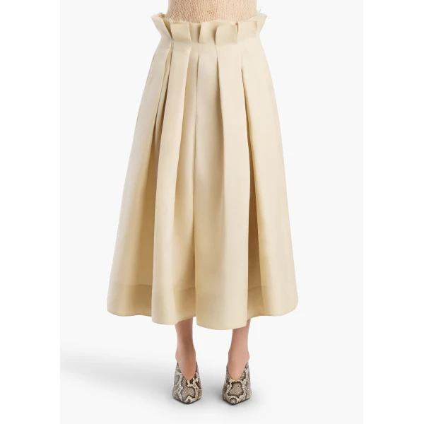 Astrid Skirt in Ivory Glow
