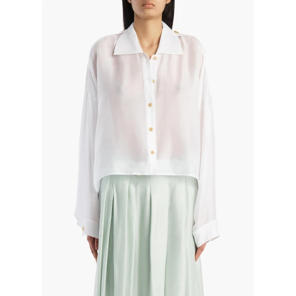 Bodine Top in Chalk