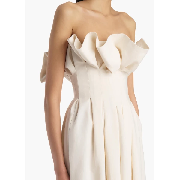 Cream dress