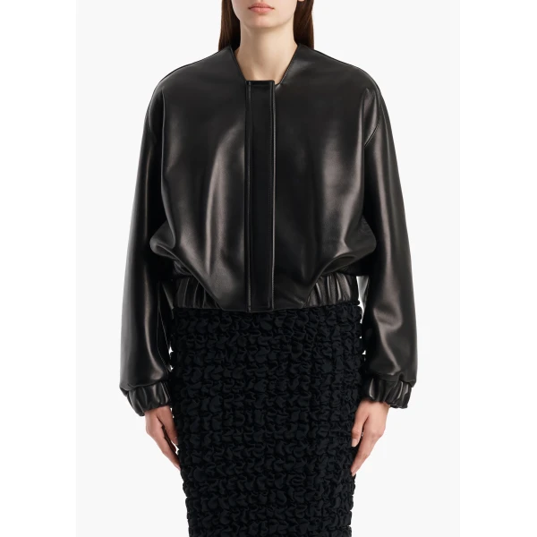 Cordan Jacket in Black Leather
