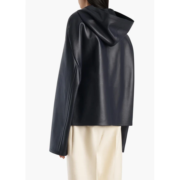 Dark Navy Leather jacket