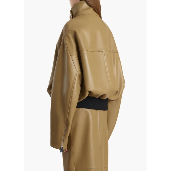 Gold Ochre Leather jacket