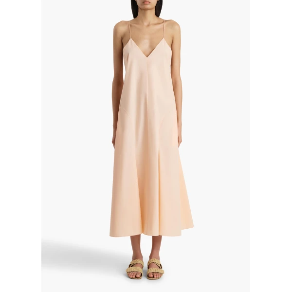 Iben Dress in Light Peach