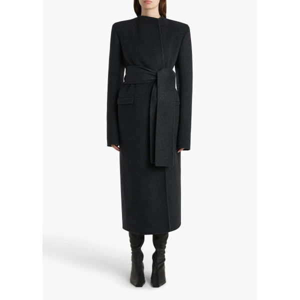 Jelson Coat in Charcoal